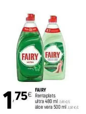 Coviran Fairy Rentaplats Ultra Aloe Vera oferta
