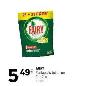 Coviran Fairy Rentaplats Tot En Un oferta