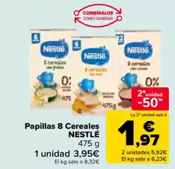 Carrefour NESTLÉ Papillas 8 Cereales oferta