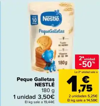 Carrefour NESTLÉ Peque Galletas oferta