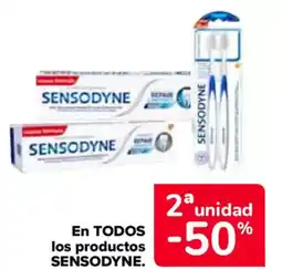 Carrefour SENSODYNE En todos los productos oferta