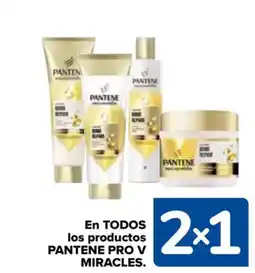 Carrefour PANTENE PRO V MIRACLES En todos los productos oferta