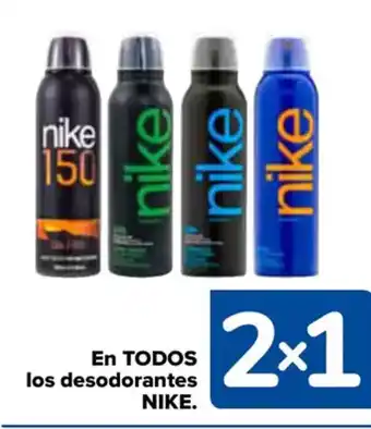 Carrefour NIKE En todos los desodorantes oferta