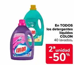 Carrefour COLON En todos los detergentes líquidos oferta