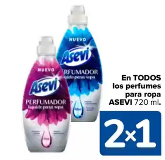 Carrefour ASEVI  En todos los perfumes para ropa oferta