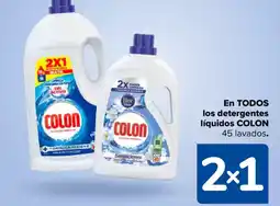 Carrefour COLON En todos los detergentes líquidos oferta