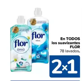 Carrefour FLOR En todos los suavizantes 78 lavados oferta