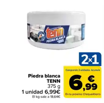 Carrefour TENN Piedra blanca oferta