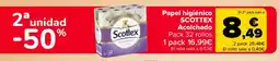 Carrefour SCOTTEX Papel higiénico Acolchado oferta