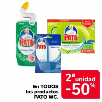 Carrefour PATO WC En todos los productos oferta