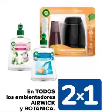 Carrefour AIRWICK y BOTÁNICA En todos los ambientadores oferta