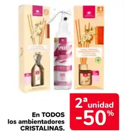 Carrefour CRISTALINAS En todos los ambientadores oferta