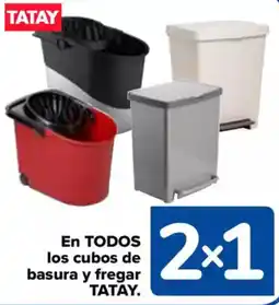 Carrefour TATAY En todos los cubos de basura y fregar oferta