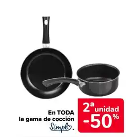 Carrefour SIMPLY En toda la gama de cocción oferta