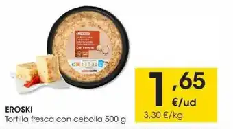 Eroski Eroski Tortilla Fresca Con Cebolla oferta