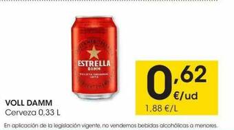 Eroski Voll Damm Cerveza oferta
