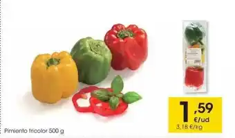 Eroski Pimiento Tricolor oferta