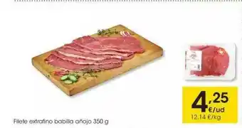 Eroski Filete Extrafina Babilla Añojo oferta