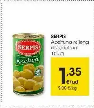 Eroski Seripis Aceituna Rellena De Anchoa oferta