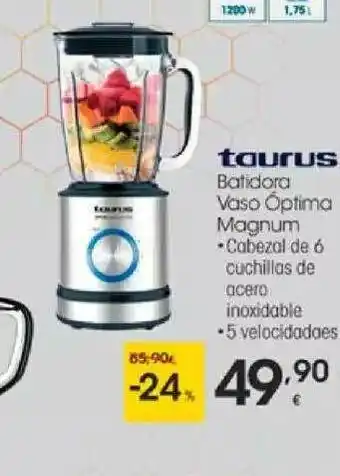 Eroski Taurus Batidora Vaso Optima Magnum oferta