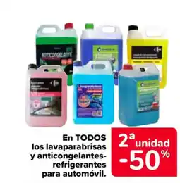 Carrefour En todos los lavaparabrisas y anticongelantes refrigerantes para automóvil oferta