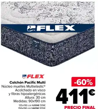 Carrefour FLEX Colchón Pacific Multi oferta