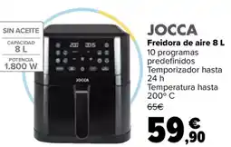 Carrefour JOCCA Freidora de aire oferta