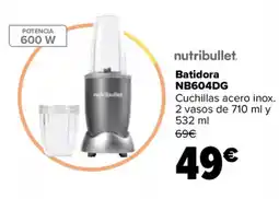 Carrefour NUTRIBULLET Batidora NB604DG oferta