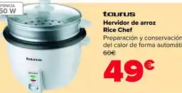 Carrefour TAURUS Hervidor de arroz Rice Chef oferta