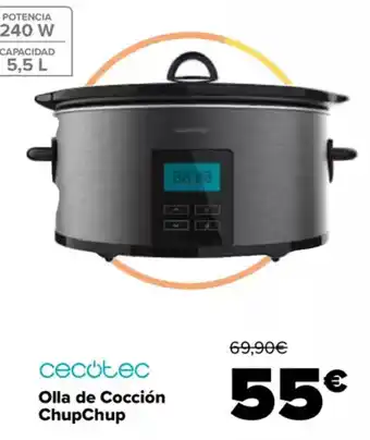 Carrefour CECOTEC Olla de Cocción ChupChup oferta