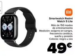 Carrefour REDMI Smartwatch Watch 5 Lite oferta