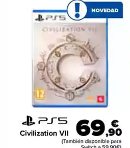 Carrefour PS5 Civilization VII oferta