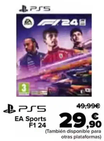 Carrefour PS5 Ea sports f1 24 oferta