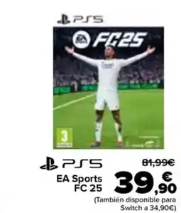 Carrefour PS5 Ea sports fc 25 oferta