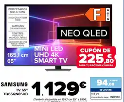 Carrefour SAMSUNG TV 65" TQ65QN85DB oferta