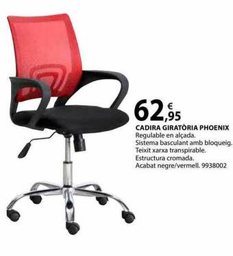 Fes Més Cadira Giratòria Phoenix oferta