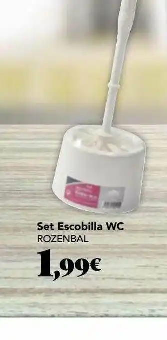 Gadis Set Escobilla Wc Rozenbal oferta