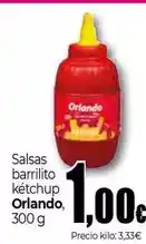 UDACO Orlando - salsas barrilito ketchup oferta