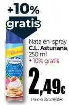 UDACO La asturiana - nata en spray oferta