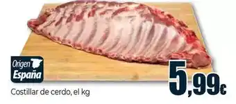 Unide Market Costillar de cerdo oferta