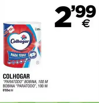 BM Supermercados Colhogar Bobina 100m oferta
