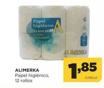 Alimerka Alimerka Papel Higiénico oferta