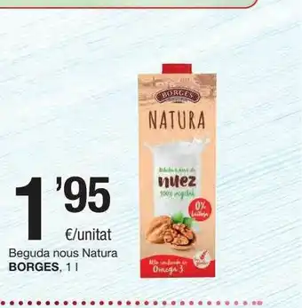 SPAR Fragadis Beguda Nous Natura Borges oferta