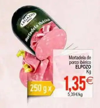 Plenus Supermercados Mortadela De Porco Ibérico Elpozo oferta
