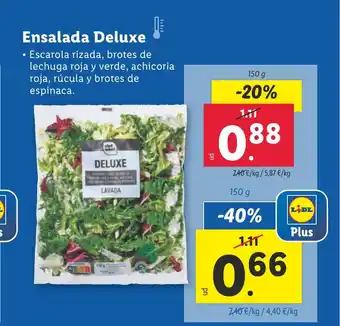 Lidl Ensalada Deluxe oferta