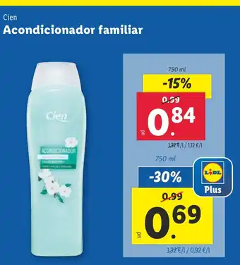 Lidl CIEN Acondicionador familiar oferta