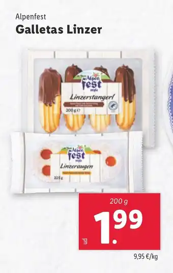 Lidl ALPENFEST oferta