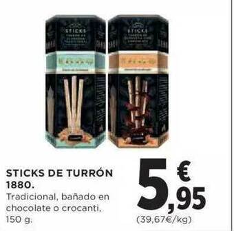 Hipercor Sticks De Turrón 1880 oferta