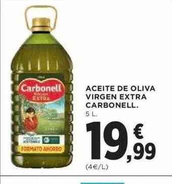 Hipercor Aceite De Oliva Virgen Extra Carbonell oferta