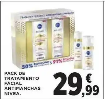 Hipercor Pack De Tratamiento Facial Antimanchas Nivea oferta